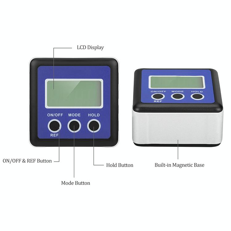Mini Magnetic Digital Tilt Box with 3 Buttons - Red