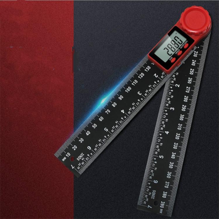 Digital Angle Protractor - 2-in-1 Compact Design - 200Mm
