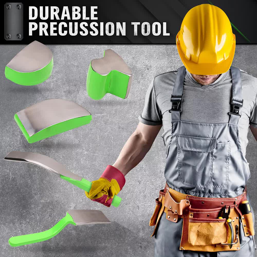 9-Piece Auto Body Hammer Dolly Set Car Body Dent Repair Tool Case