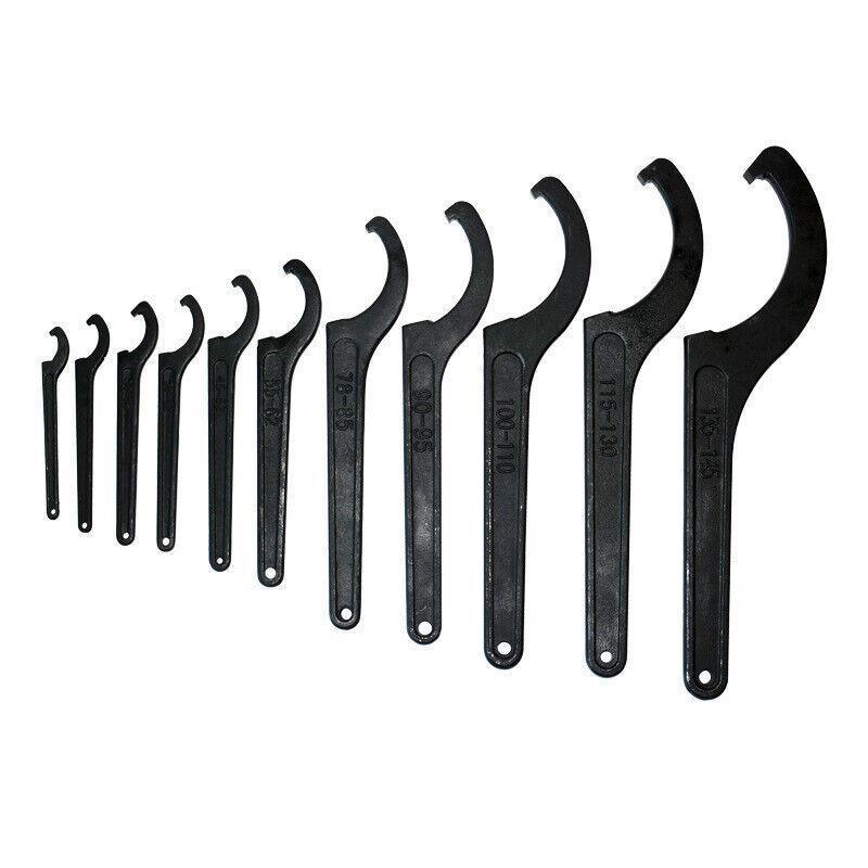 Adjustable C Spanner Hook Wrench Tool for Motorcycle Bike Repair 22 to 160mm - 100-110