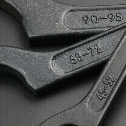 Adjustable C Spanner Hook Wrench Tool for Motorcycle Bike Repair 22 to 160mm - 22-26