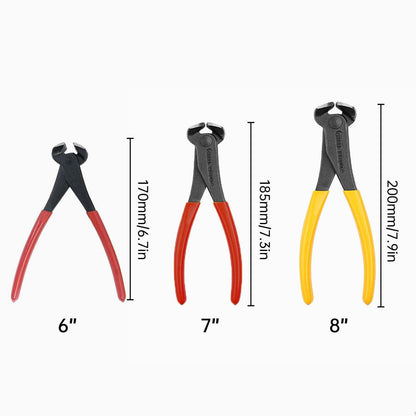 Nail Puller Nail Remover Tool Cutting Pliers Carpenter Tools End Cutting Pliers - 7 inch