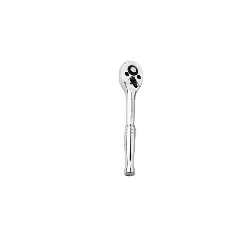 Quick Release Ratchet Handle 1/4 inch 3/8 inch 1/2 inch Drive Reversible Socket Wrench - 12x150x27mm
