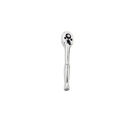 Quick Release Ratchet Handle 1/4 inch 3/8 inch 1/2 inch Drive Reversible Socket Wrench - 12x150x27mm