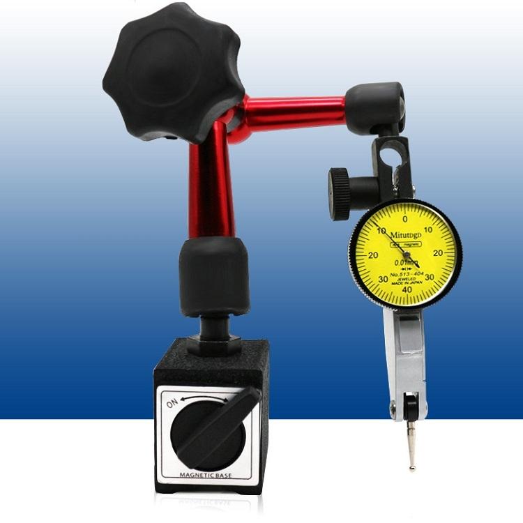 Universal Magnetic Watch Stand with Mechanical Dial Indicator Bracket