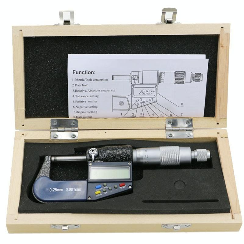 Precision Digital Micrometer - 0.001mm Resolution - 75-100mm
