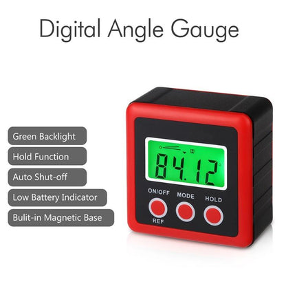Mini Magnetic Digital Tilt Box with 3 Buttons - Red
