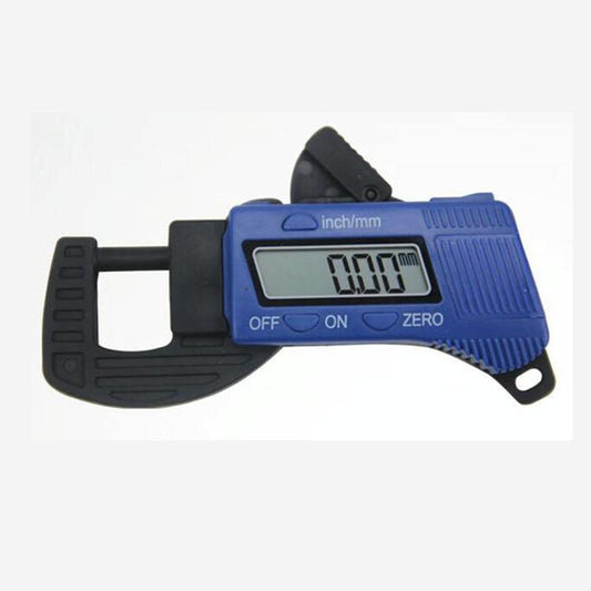 Digital Thickness Gauge for Professional Construction - Plastic - Blue
