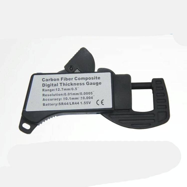 Digital Thickness Gauge for Professional Construction - Plastic - Blue