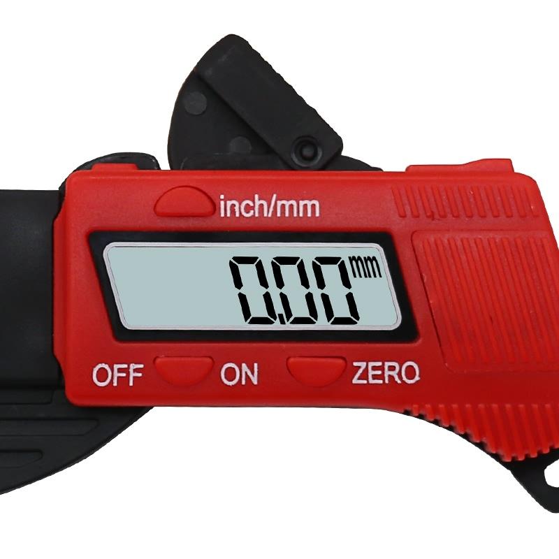 Digital Thickness Gauge for Professional Construction - Plastic - Blue
