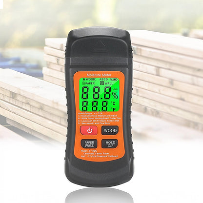 Moisture Meter Wood Masonry Wall & Other Materials Damp Meter Detector