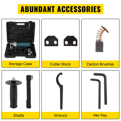 VEVOR Electric Nibbler 4 mm Heavy Duty Metal Sheet Cutter Stainless Steel 625W