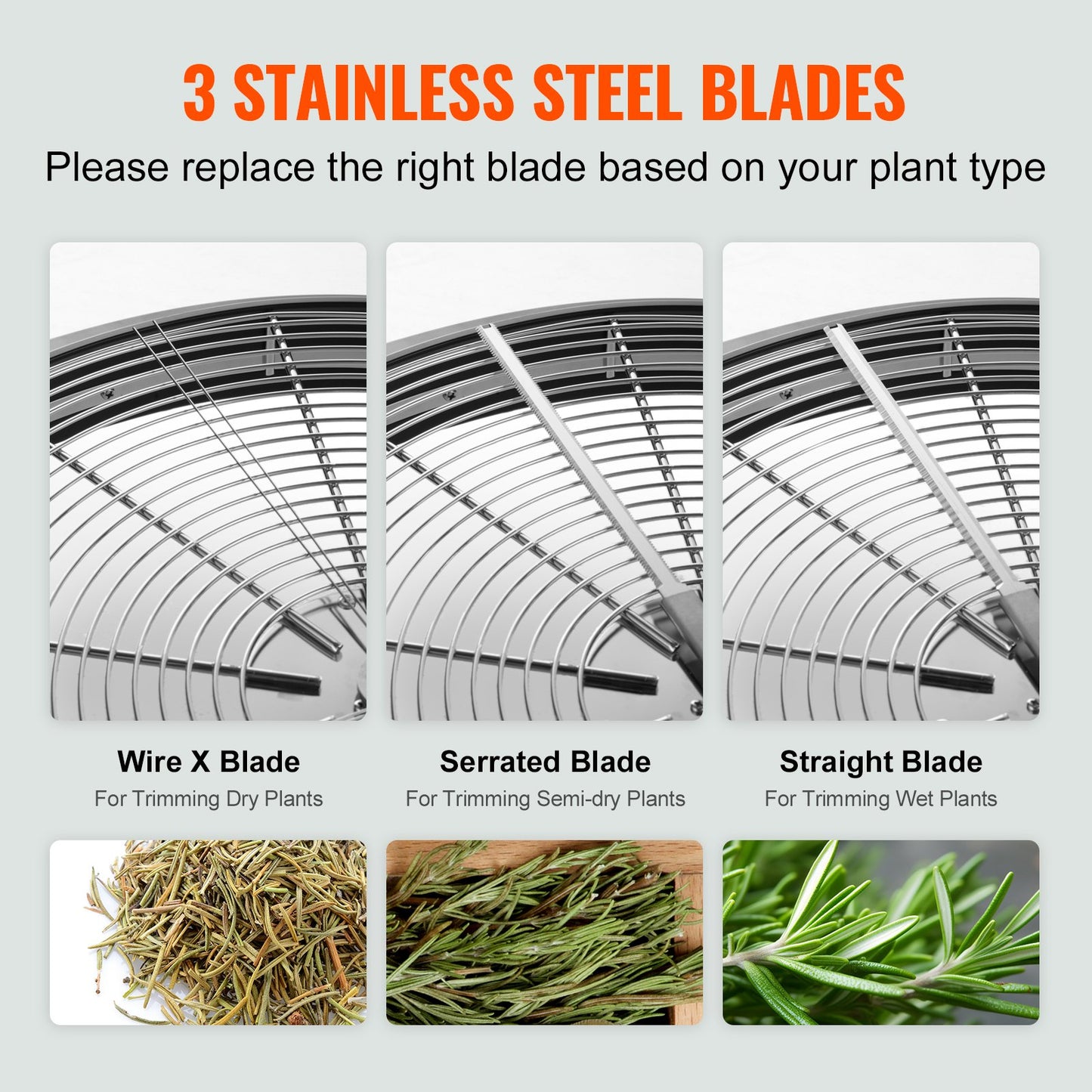 VEVOR Leaf Bowl Trimmer 16'' Manual Bud Trimmer with Stainless-Steel Blades